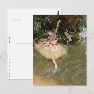 Edgar Degas - The Star 1878 Vykort