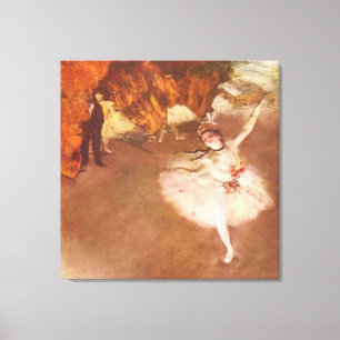 Edgar Degas the Star Canvastryck