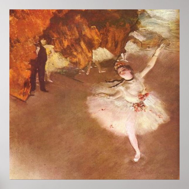 Edgar Degas the Star Poster (Framsidan)