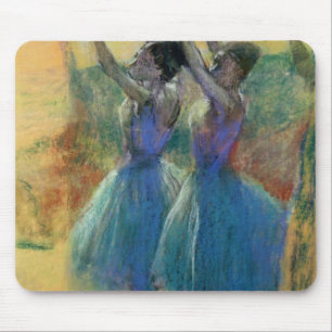 Edgar Degas två blåttdansare Musmatta