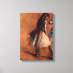 Edgar Degas - två dansare Canvastryck