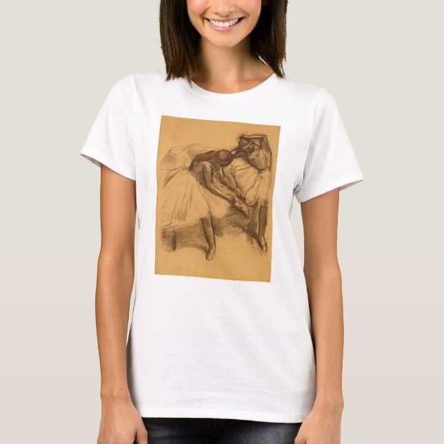 Edgar Degas | två dansare Tee (Framsida)