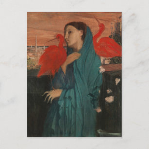 Edgar Degas Unga kvinnor med Ibis Vykort