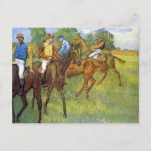 Edgar Degas - Väg upp Vykort