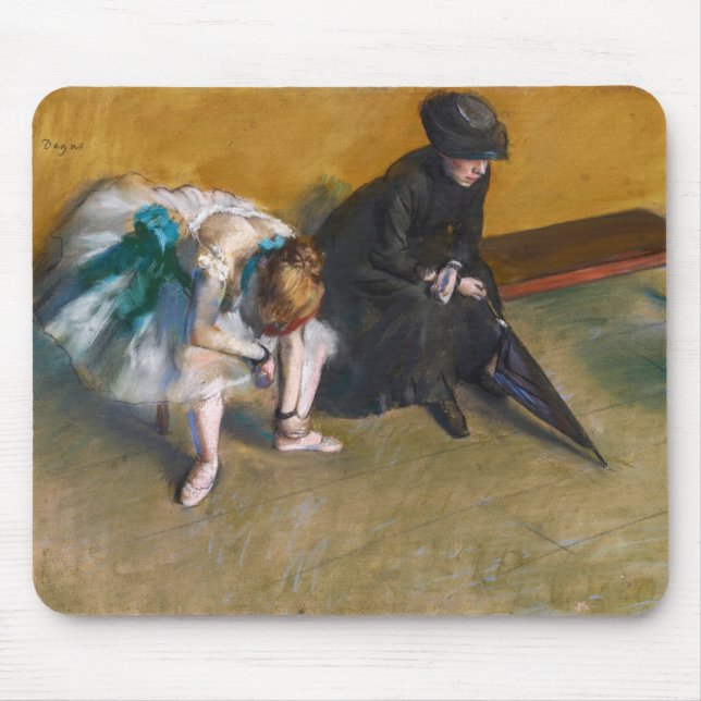 Edgar Degas - Väntar Musmatta (Framsidan)