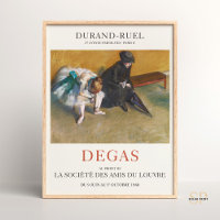 Edgar Degas Väntar på bildtext