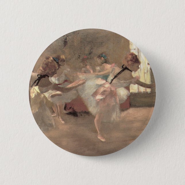 Edgar Degas, Vintage Ballet Art Knapp (Framsida)