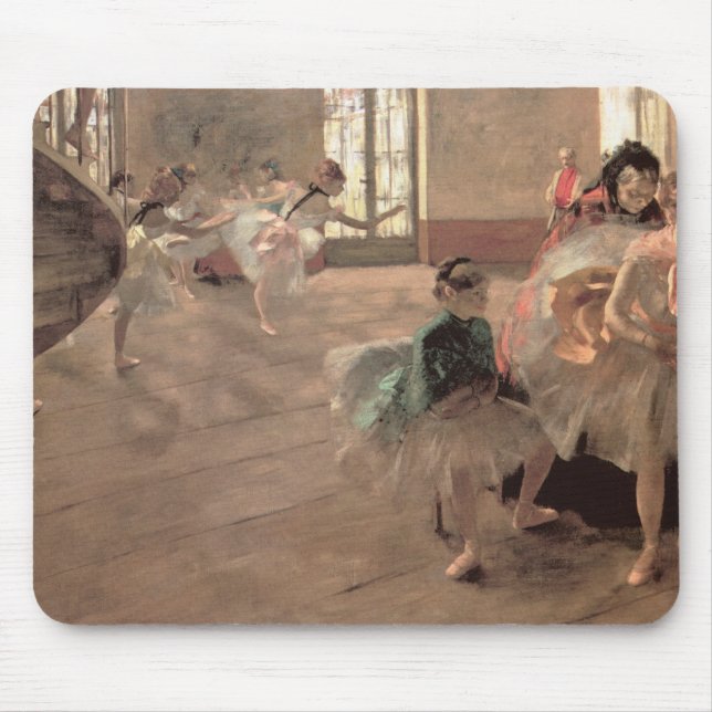 Edgar Degas, Vintage Ballet Art Musmatta (Framsidan)