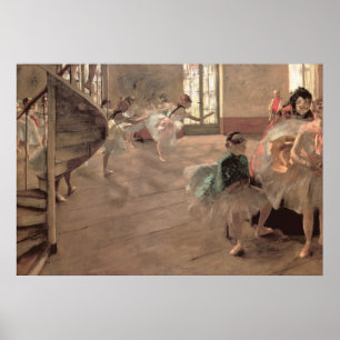 Edgar Degas, Vintage Ballet Art Poster