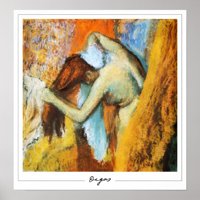 Edgar Degas Zedign Art Poster #13-2 (Framsidan)