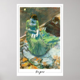 Edgar Degas Zedign Art Poster #159-2