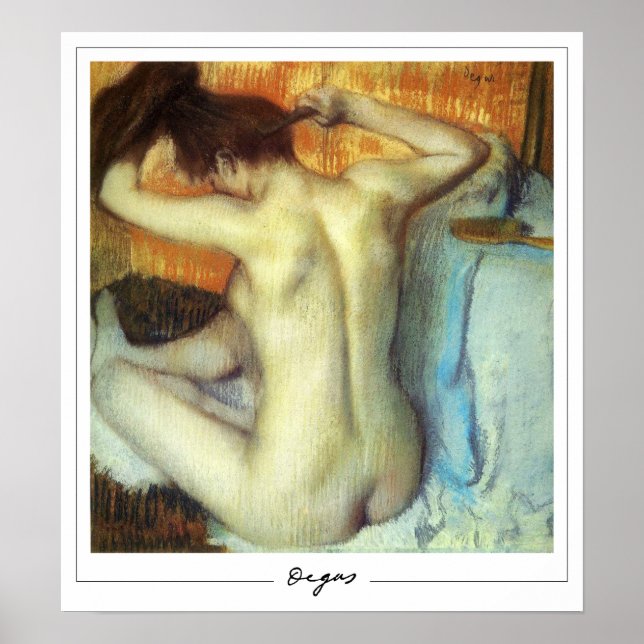 Edgar Degas Zedign Art Poster #17 (Framsidan)