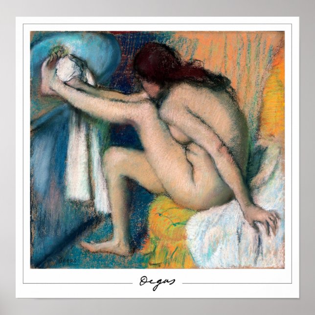 Edgar Degas Zedign Art Poster #19-2 (Framsidan)