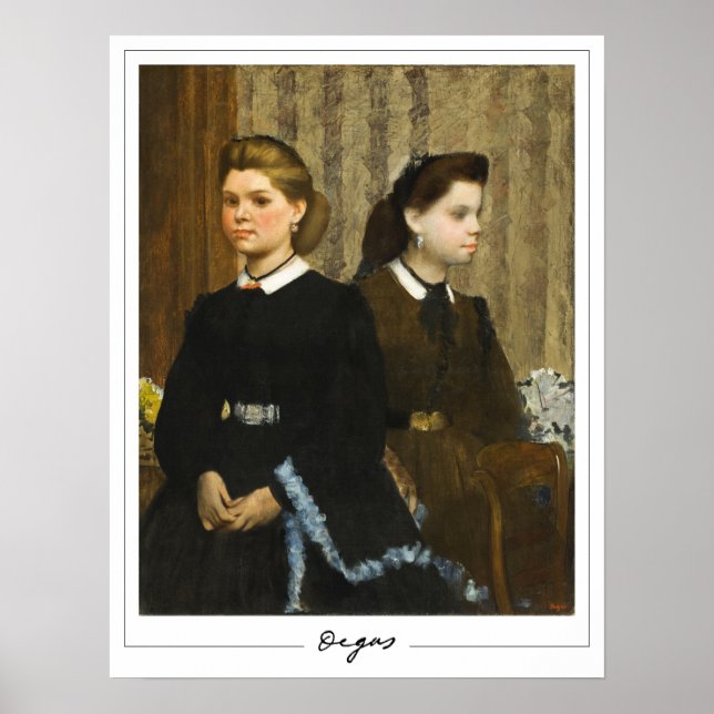 Edgar Degas Zedign Art Poster #25-2 (Framsidan)