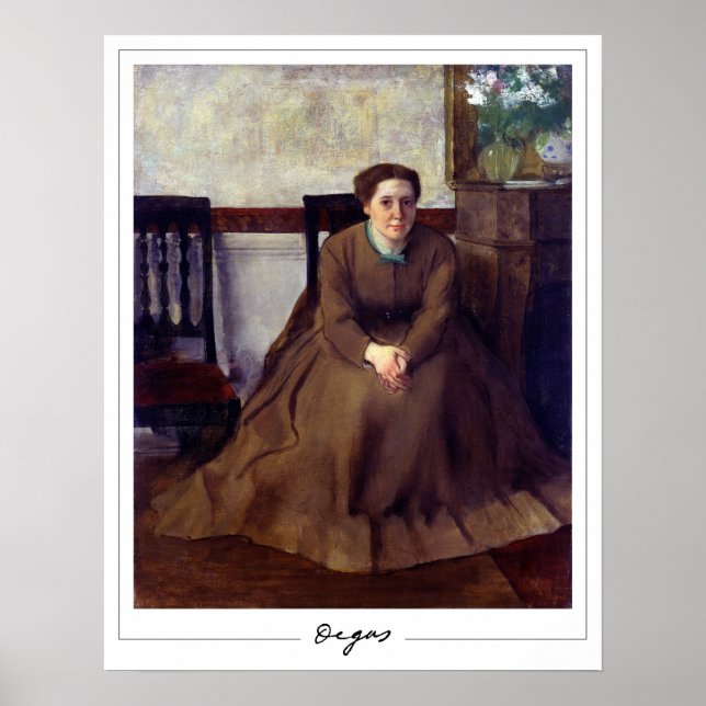 Edgar Degas Zedign Art Poster #29-2 (Framsidan)