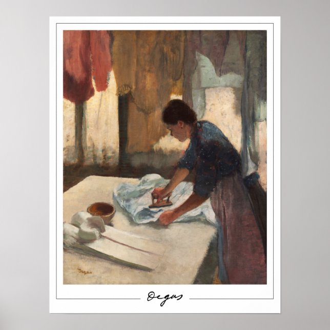 Edgar Degas Zedign Art Poster #31 (Framsidan)