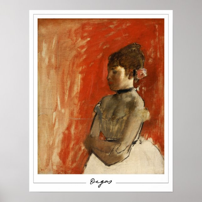 Edgar Degas Zedign Art Poster #36 (Framsidan)