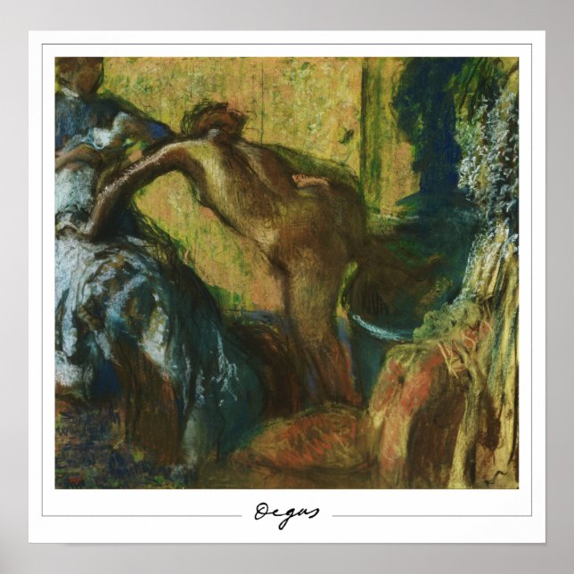Edgar Degas Zedign Art Poster #39 (Framsidan)