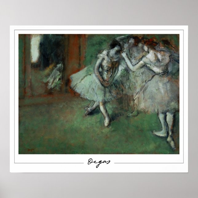 Edgar Degas Zedign Art Poster #4 (Framsidan)