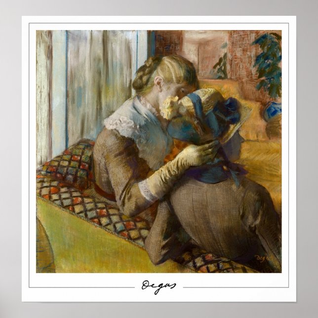 Edgar Degas Zedign Art Poster #95-2 (Framsidan)