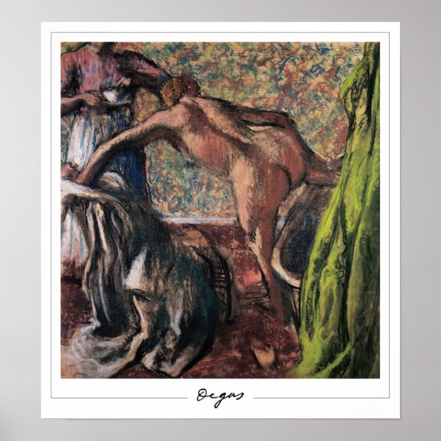 Edgar Degas Zedign konstaffisch #14-2 Poster (Framsidan)