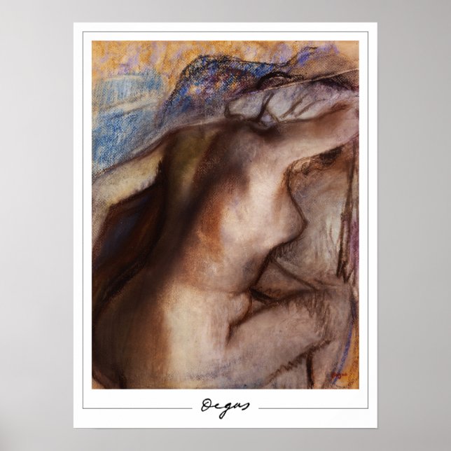 Edgar Degas Zedign konstaffisch #15-2 Poster (Framsidan)