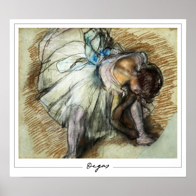 Edgar Degas Zedign konstaffisch #20-2 Poster (Framsidan)