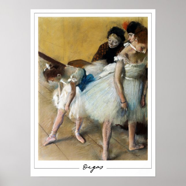 Edgar Degas Zedign konstaffisch #20 Poster (Framsidan)