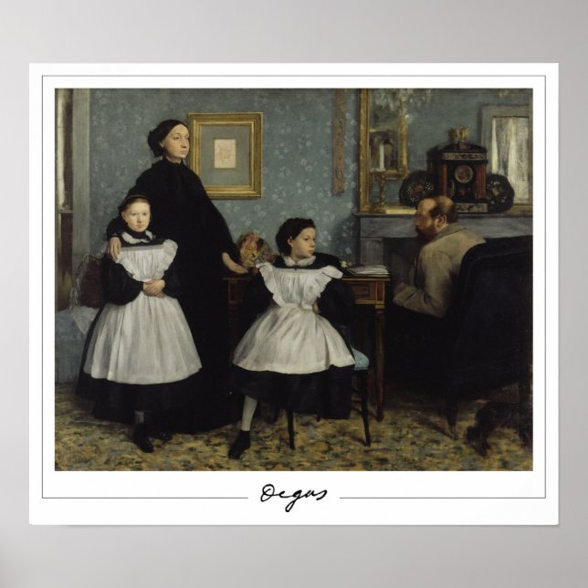 Edgar Degas Zedign konstaffisch #33 Poster (Framsidan)