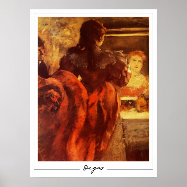Edgar Degas Zedign konstaffisch #399-2 Poster (Framsidan)