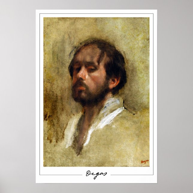 Edgar Degas Zedign konstaffisch #411-2 Poster (Framsidan)