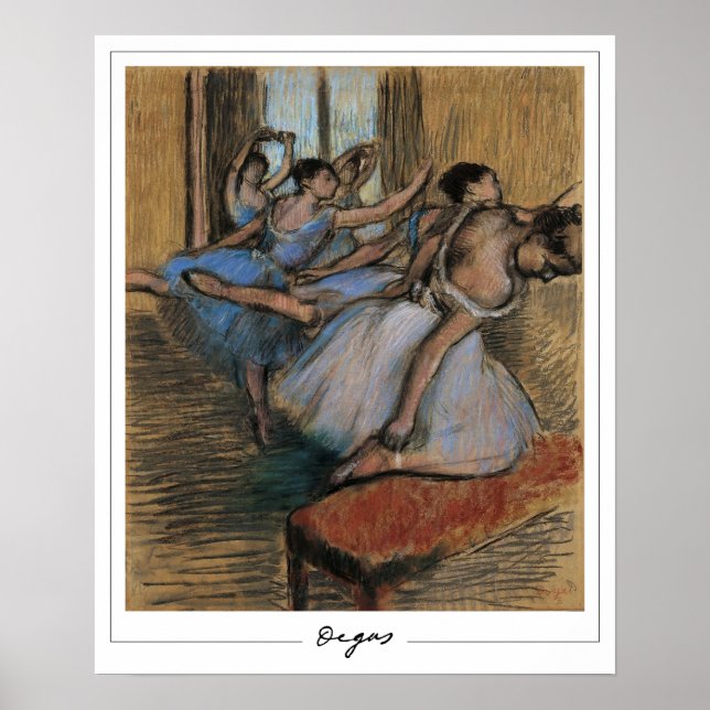 Edgar Degas Zedign konstaffisch #416 Poster (Framsidan)