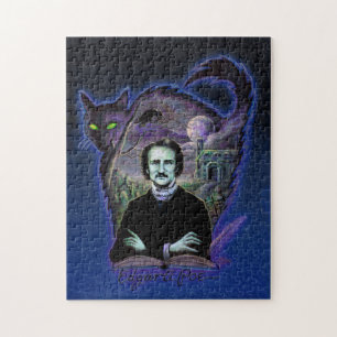 Edgar gotiska Allan Poe Pussel