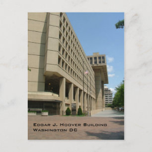 Edgar J. Hoover Byggnads Vykort