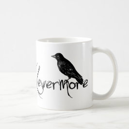 Edgar korpsvarta Allen Poe rånar Nevermore Kaffemugg