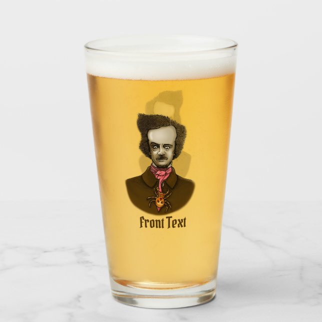 Edgar med Guld Kryp Glaskopp (Framsida fylld)