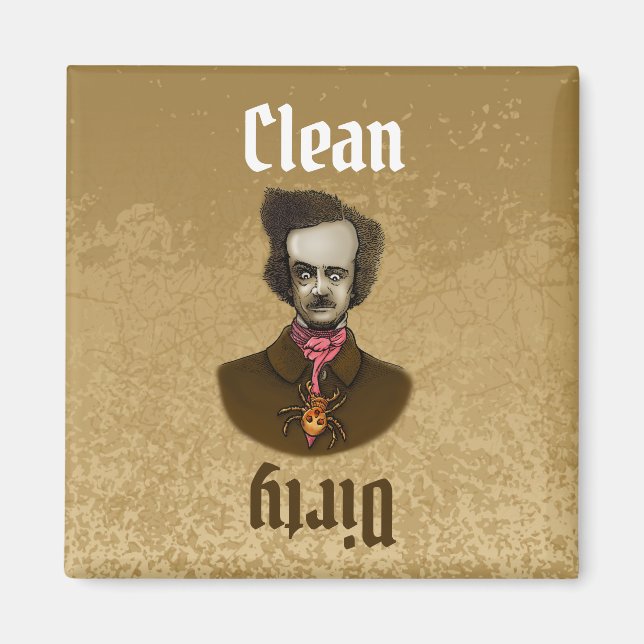 Edgar med Guld Kryp Magnet (Framsidan)