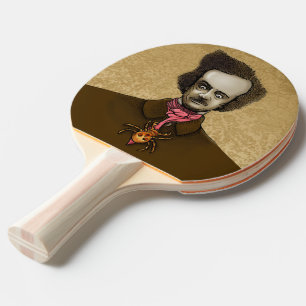 Edgar med Guld Kryp Pingisracket