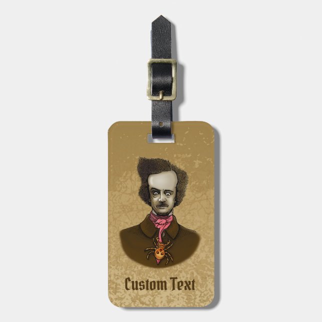 Edgar med guldbagge bagagebricka (Vertikal Framsida)