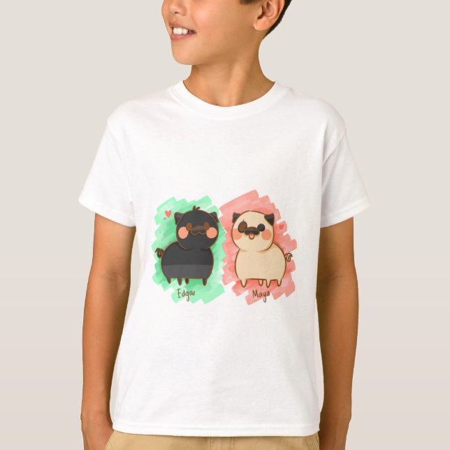 Edgar och Maya T-shirt (Framsida)