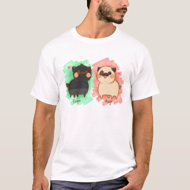 Edgar och Maya Tee Shirt (Framsida)