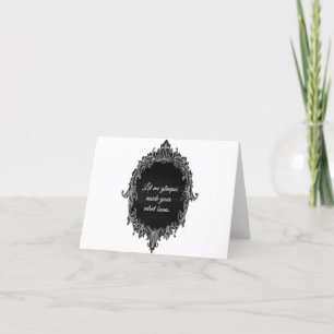 Edgar Poe Card Tack Kort