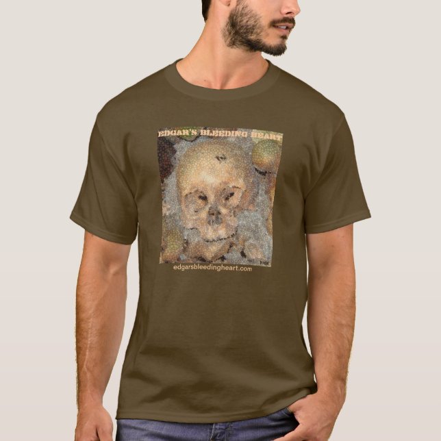 Edgars skalleT-tröja Tee Shirt (Framsida)