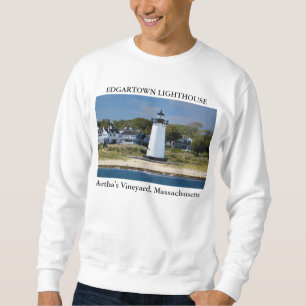 Edgartown fyr, Martha's Vineyard Mass Sweatshirt