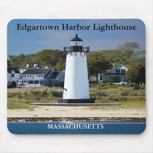 Edgartown Harbor Light, Massachusetts Mousepad Musmatta (Framsidan)