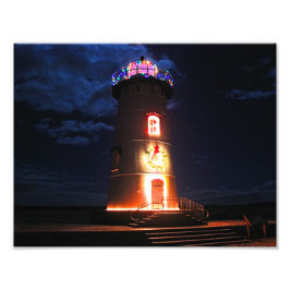 Edgartown Harbour Lighthouse, Martha's Vineyard MO Fototryck