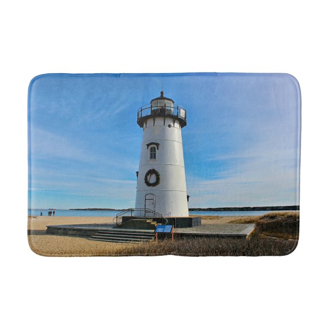 Edgartown Harbour Lighthouse, MORSA Bath Mat Badrumsmatta (Framsidan)