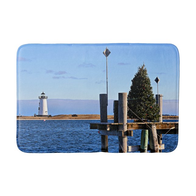Edgartown Harbour Lighthouse, MORSA Bath Mat Badrumsmatta (Framsidan)