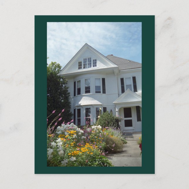 Edgartown Hotel Summer Garden Anpassningsbar Postc Vykort (Framsida)