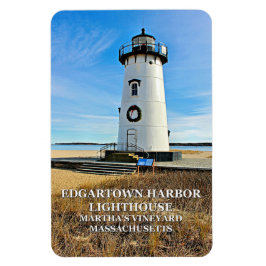 Edgartown Lighthouse, Massachusetts Flexi Magnet